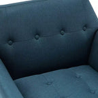 Breighton Home Prends place Fauteuil Andy Mid-Century Moderne