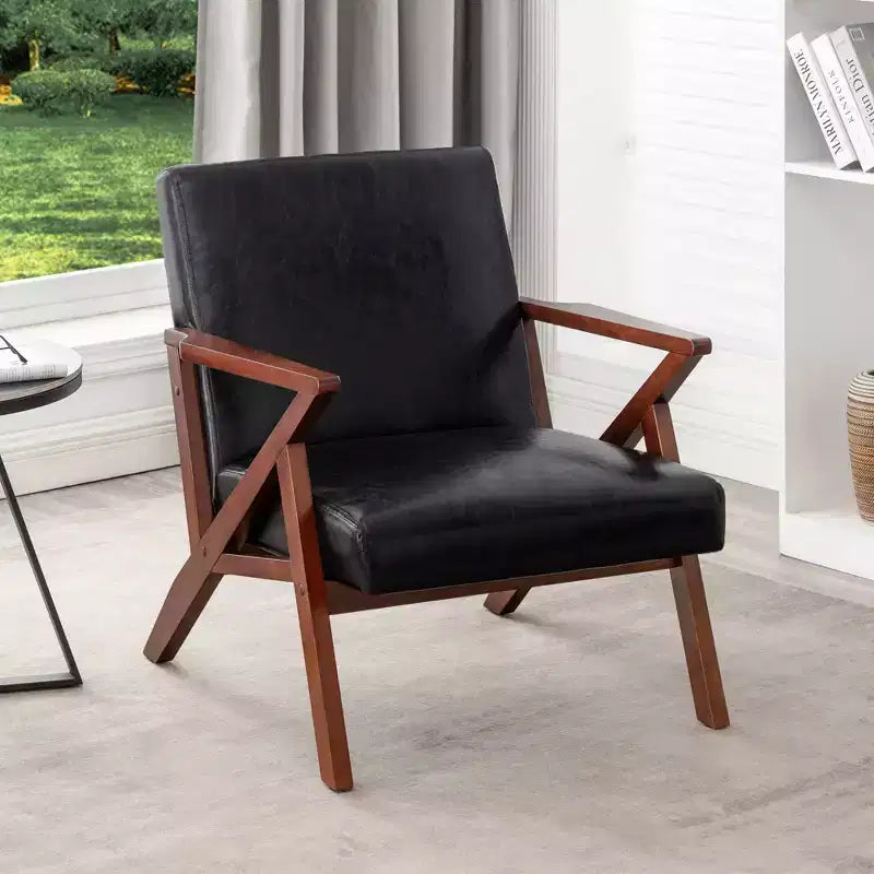 Breighton Home Take a Seat Cliff Mid-Century Modern Accent Lounge Armchair