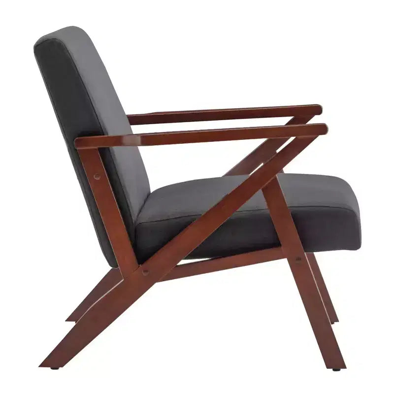 Breighton Home Prenez place Fauteuil d'appoint de salon moderne du milieu du siècle Cliff