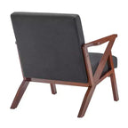 Breighton Home Prenez place Fauteuil d'appoint de salon moderne du milieu du siècle Cliff