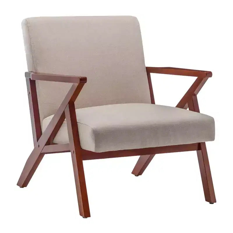 Breighton Home Prenez place Fauteuil d'appoint de salon moderne du milieu du siècle Cliff