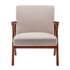 Breighton Home Prenez place Fauteuil d'appoint de salon moderne du milieu du siècle Cliff