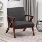 Breighton Home Prenez place Fauteuil d'appoint de salon moderne du milieu du siècle Cliff