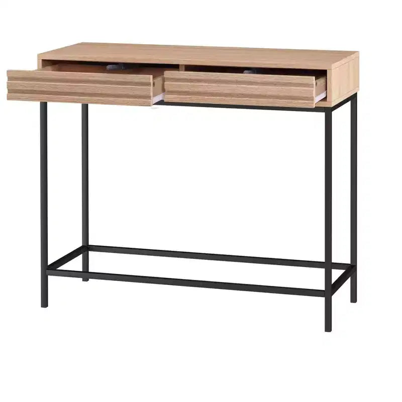Table console Ren Home Jarrel à 2 tiroirs