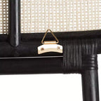 bali & pari Tête de lit indépendante en rotin, style bohème moderne, Reegan