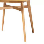 Table de pub en bois à hauteur de comptoir Leena Baxton Studio