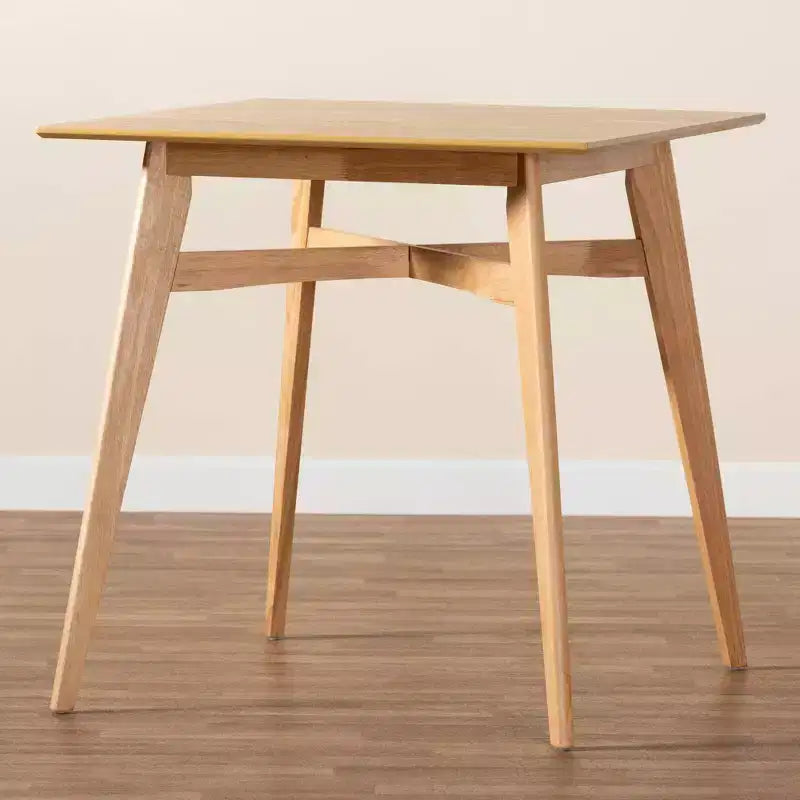 Table de pub en bois à hauteur de comptoir Leena Baxton Studio
