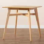 Table de pub en bois à hauteur de comptoir Leena Baxton Studio