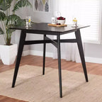 Table de pub en bois à hauteur de comptoir Leena Baxton Studio