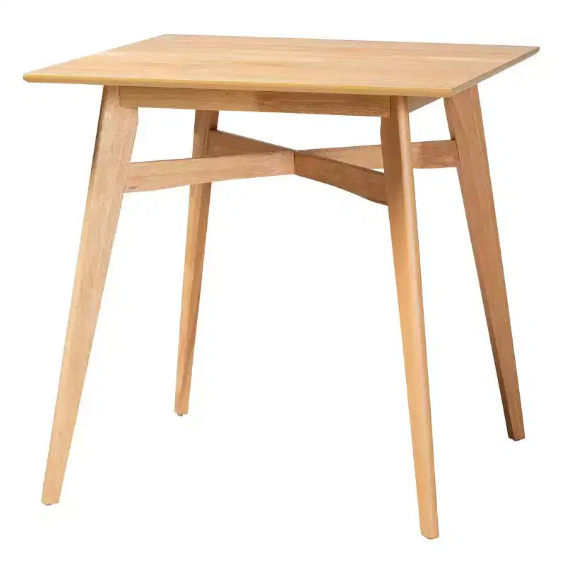 Table de pub en bois à hauteur de comptoir Leena Baxton Studio