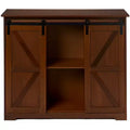 The Lakeside Collection Barn Door-Style Buffet Cabinets