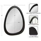Miroir en bois McKinder 24x28 Kate & Laurel All Things Decor