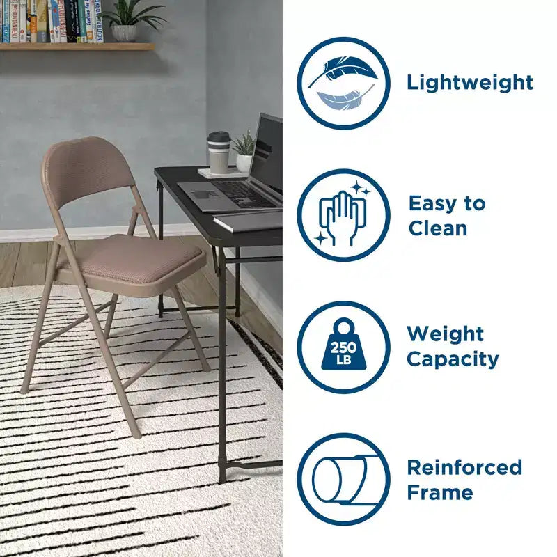Chaise pliante en tissu SmartFold COSCO