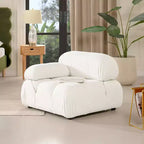 Fauteuil de salon modulaire moderne Jennifer Taylor Home Marcel 36 Bubble