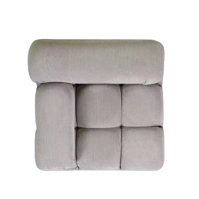 Fauteuil de salon modulaire moderne Jennifer Taylor Home Marcel 36 Bubble