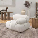 Fauteuil de salon modulaire moderne Jennifer Taylor Home Marcel 36 Bubble