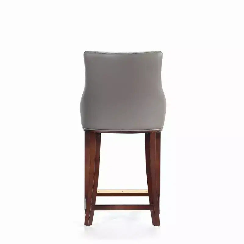 Manhattan Comfort Lot de 3 tabourets de bar modernes Shubert en similicuir à hauteur de comptoir