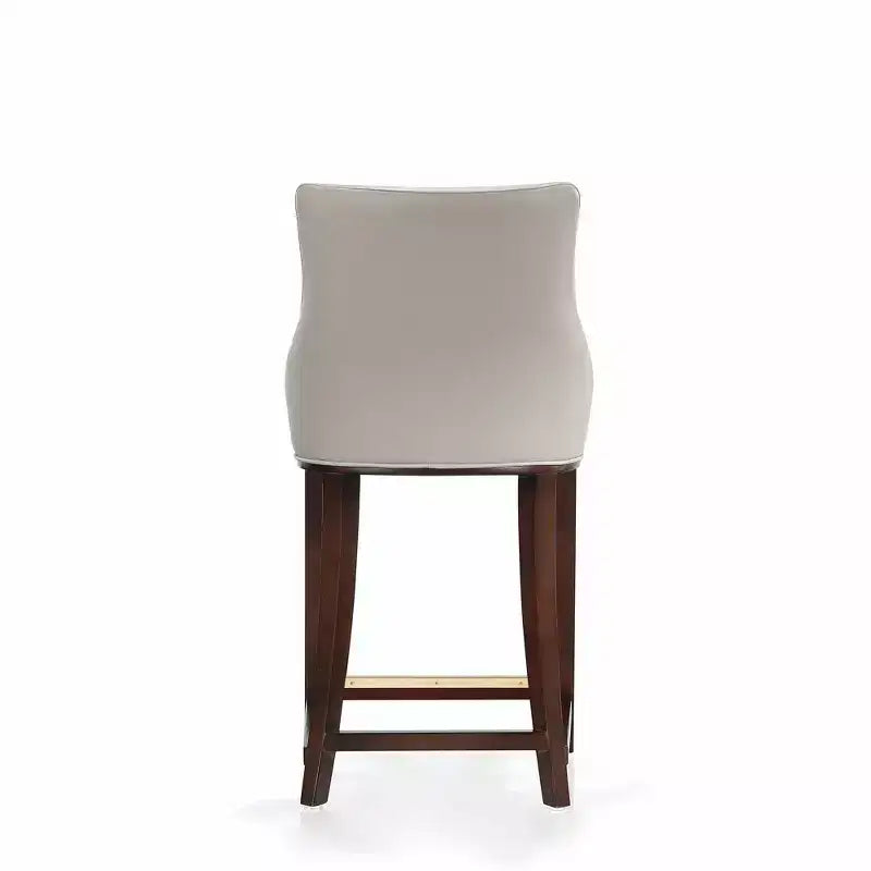 Manhattan Comfort Lot de 3 tabourets de bar modernes Shubert en similicuir à hauteur de comptoir