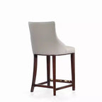 Manhattan Comfort Lot de 3 tabourets de bar modernes Shubert en similicuir à hauteur de comptoir