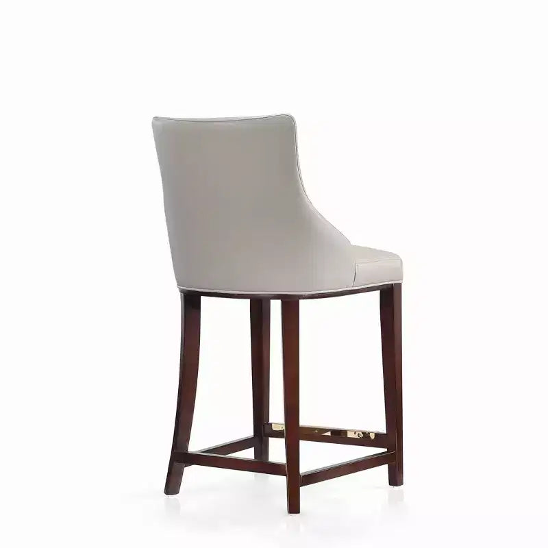 Manhattan Comfort Lot de 3 tabourets de bar modernes Shubert en similicuir à hauteur de comptoir
