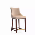 Manhattan Comfort Lot de 3 tabourets de bar modernes Shubert en similicuir à hauteur de comptoir