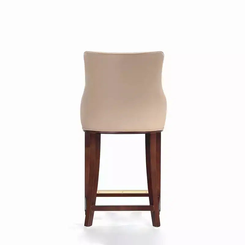 Manhattan Comfort Lot de 3 tabourets de bar modernes Shubert en similicuir à hauteur de comptoir