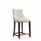 Manhattan Comfort Lot de 3 tabourets de bar modernes Shubert en similicuir à hauteur de comptoir