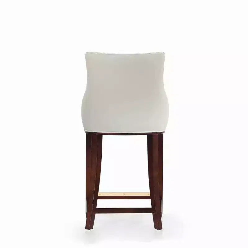 Manhattan Comfort Lot de 3 tabourets de bar modernes Shubert en similicuir à hauteur de comptoir