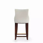 Manhattan Comfort Lot de 3 tabourets de bar modernes Shubert en similicuir à hauteur de comptoir