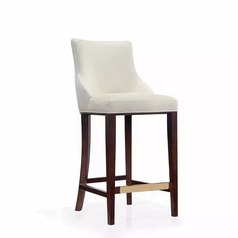 Lot de 3 tabourets de bar rembourrés en similicuir Shubert Modern de Manhattan Comfort