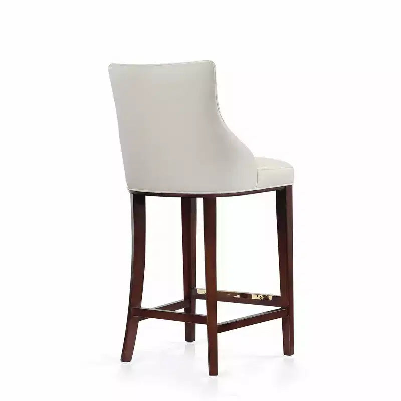 Lot de 3 tabourets de bar rembourrés en similicuir Shubert Modern de Manhattan Comfort