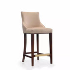 Lot de 3 tabourets de bar rembourrés en similicuir Shubert Modern de Manhattan Comfort
