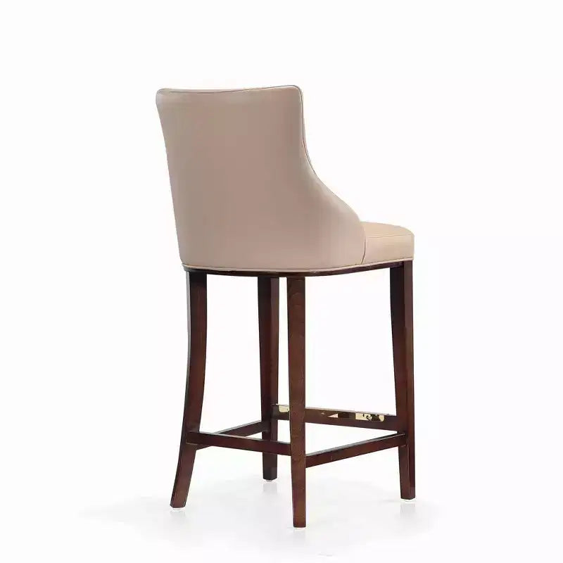 Lot de 3 tabourets de bar rembourrés en similicuir Shubert Modern de Manhattan Comfort