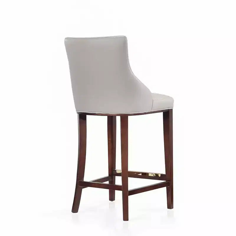 Lot de 3 tabourets de bar rembourrés en similicuir Shubert Modern de Manhattan Comfort