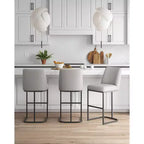 Manhattan Comfort Lot de 3 tabourets de bar Serena