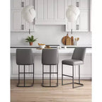 Manhattan Comfort Lot de 3 tabourets de bar Serena