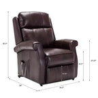 Fauteuil inclinable électrique Comfort Pointe Lehman