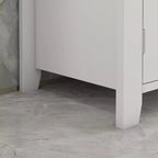 Meuble de salle de bain sous lavabo Kleankin, unité de rangement en U avec étagère interne réglable