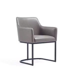 Lot de 2 fauteuils de salle à manger Serena Modern en similicuir – Manhattan Comfort