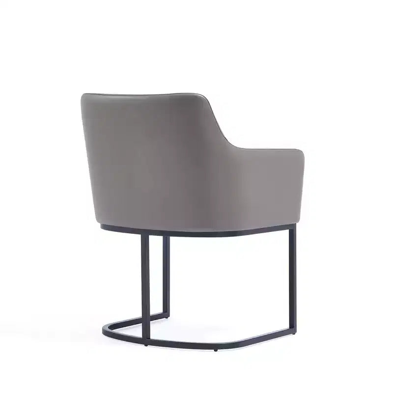 Lot de 2 fauteuils de salle à manger Serena Modern en similicuir – Manhattan Comfort