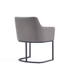 Lot de 2 fauteuils de salle à manger Serena Modern en similicuir – Manhattan Comfort