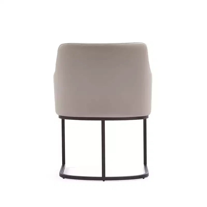 Lot de 2 fauteuils de salle à manger Serena Modern en similicuir – Manhattan Comfort