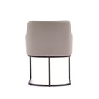 Lot de 2 fauteuils de salle à manger Serena Modern en similicuir – Manhattan Comfort