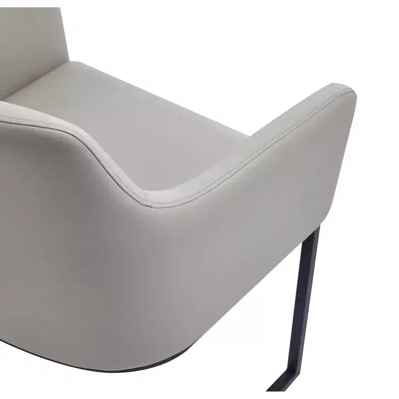 Lot de 2 fauteuils de salle à manger Serena Modern en similicuir – Manhattan Comfort