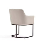 Lot de 2 fauteuils de salle à manger Serena Modern en similicuir – Manhattan Comfort