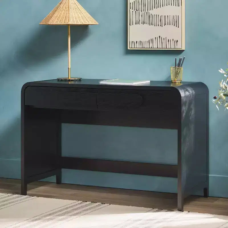 Bureau incurvé en cascade Saracina Home