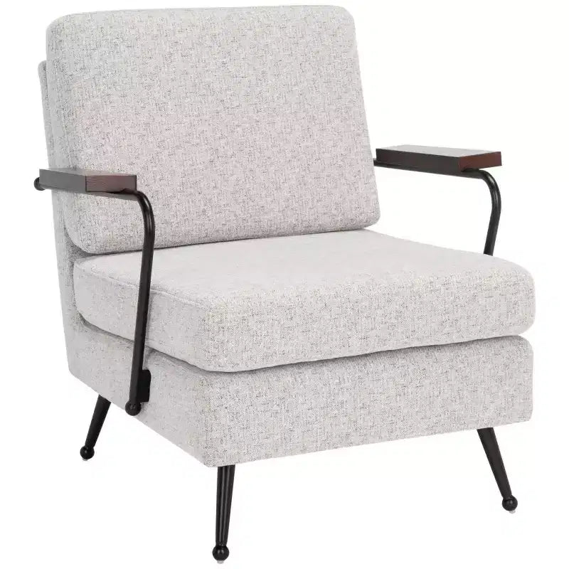 Fauteuil Lohan - ACH5201A - Gris clair/doré - Safavieh