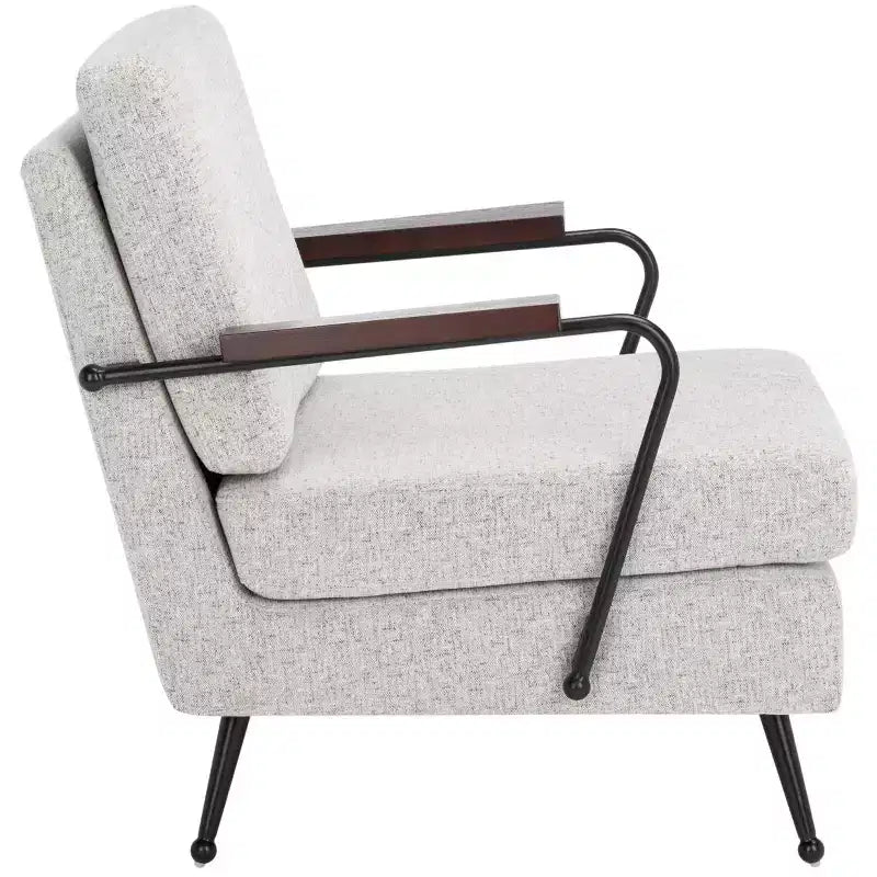 Fauteuil Lohan - ACH5201A - Gris clair/doré - Safavieh