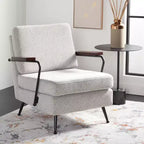 Fauteuil Lohan - ACH5201A - Gris clair/doré - Safavieh