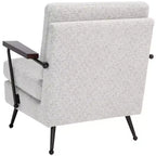 Fauteuil Lohan - ACH5201A - Gris clair/doré - Safavieh